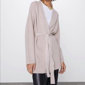 New Zara Belted cardigan
